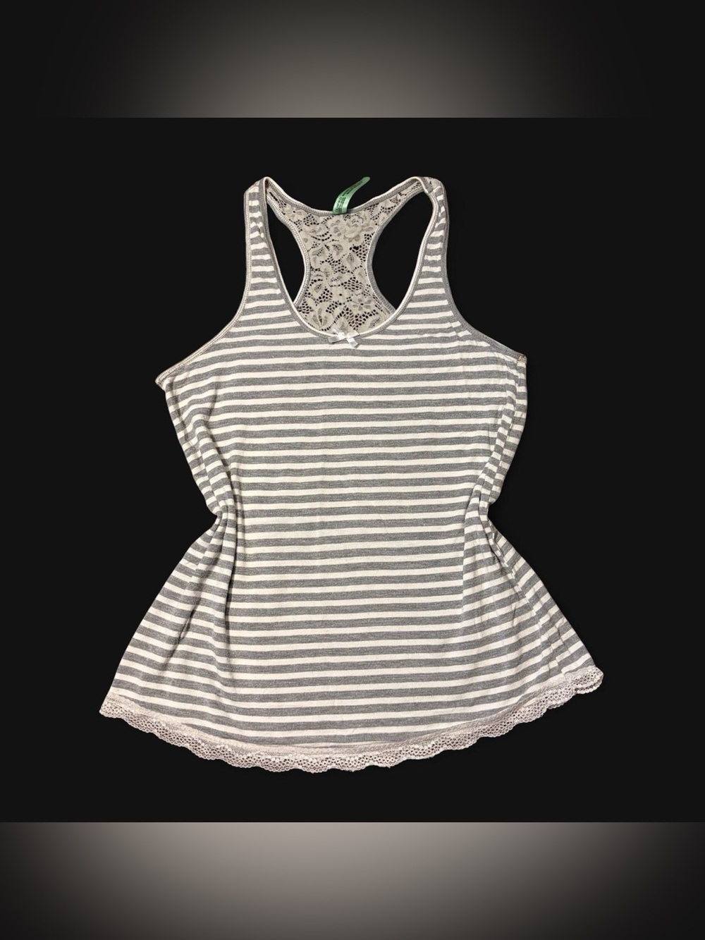 Y2K Grunge Lace Tank Top by Honeydew!